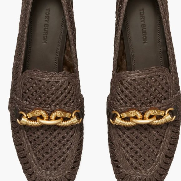 Tory Burch Jessa Raffia Loafer (Women) 7 - Picture 6 of 7
